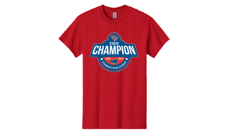 Competitive Cheer State Champion T-Shirt